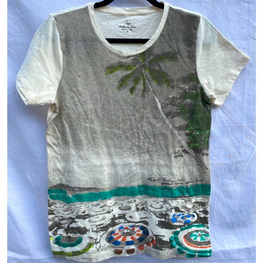 J Crew T Collector Thailand Shirt Tee